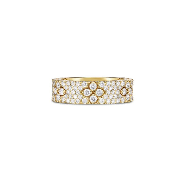 ROBERTO COIN 'LOVE IN VERONA' 18CT YELLOW GOLD DIAMOND RING (Image 1)