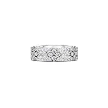 ROBERTO COIN 'LOVE IN VERONA' 18CT WHITE GOLD DIAMOND RING