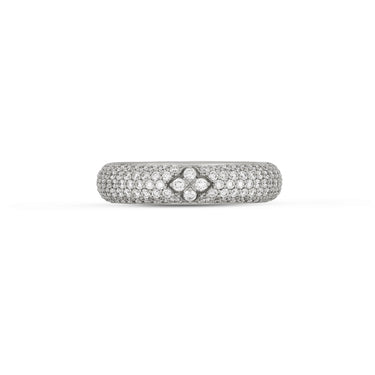 ROBERTO COIN 'LOVE IN VERONA' 18CT WHITE GOLD DIAMOND RING