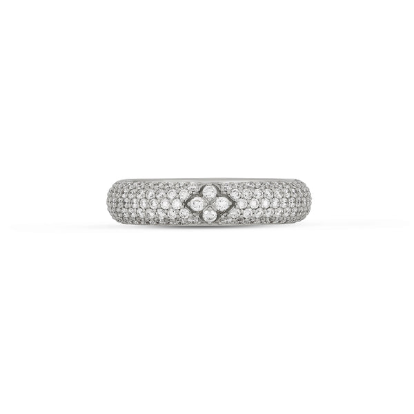 ROBERTO COIN 'LOVE IN VERONA' 18CT WHITE GOLD DIAMOND RING (Image 1)