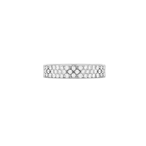 ROBERTO COIN 'LOVE IN VERONA' 18CT WHITE GOLD DIAMOND RING (Image 2)