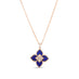 ROBERTO COIN 'VENETIAN PRINCESS' 18CT ROSE GOLD BLUE LAPIS & DIAMOND NECKLACE (Thumbnail 1)