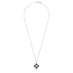 ROBERTO COIN 'VENETIAN PRINCESS' 18CT ROSE GOLD BLUE LAPIS & DIAMOND NECKLACE (Thumbnail 2)