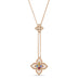 "VENETIAN PRINCESS"18ct ROSE GOLD DIAMOND, RUBY, TANZANITE, SWISS BLUE TOPAZ, RUBELLITE, CITRINE NECKLACE (Thumbnail 1)