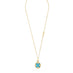 ROBERTO COIN "VENETIAN MEDALLIONS" 18ct YELLOW GOLD DIAMOND, TURQUOISE & RUBY NECKLAC (Thumbnail 2)