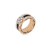 ROBERTO COIN 'LOVE IN VERONA' 18CT ROSE GOLD BLACK JADE & DIAMOND RING (Thumbnail 2)