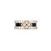 ROBERTO COIN 'LOVE IN VERONA' 18CT ROSE GOLD BLACK JADE & DIAMOND RING (Thumbnail 1)