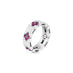 ROBERTO COIN LOVE IN VERONA DIAMOND AND RUBY, 18CT WHITE GOLD RING (Thumbnail 2)