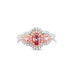 ARGYLE PINK AND WHITE DIAMOND RING SET IN PLATINUM (Thumbnail 1)