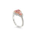 ARGYLE PINK AND WHITE DIAMOND RING SET IN PLATINUM (Thumbnail 2)