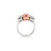 PLATINUM AND 18CT ROSE GOLD 0.40CT RADIANT CUT ARGYLE PINK DIAMOND AND WHITE DIAMOND RING (Thumbnail 3)