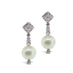 ARGYLE PINK DIAMONDS, SOUTH SEA PEARL AND WHITE DIAMOND DROP EARRINGS (Thumbnail 1)