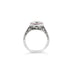 ARGYLE PINK DIAMOND AND DIAMOND "GRACE" RING SET IN PLATINUM (Thumbnail 3)