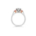 ARGYLE PINK DIAMOND AND DIAMOND PLATINUM AND ROSE GOLD RING (Thumbnail 3)