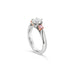 ARGYLE PINK DIAMOND AND DIAMOND PLATINUM AND ROSE GOLD RING (Thumbnail 2)