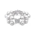 BESPOKE 'FRANGIPANI' PEARL AND DIAMOND BRACELET (Thumbnail 4)