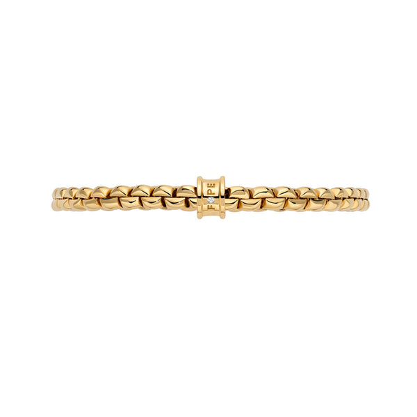 FOPE EKA 18CT YELLOW GOLD DIAMOND BRACELET (Image 3)
