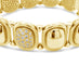 18CT YELLOW GOLD PAVE DIAMOND SET BRACELET (Thumbnail 4)