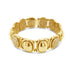 18CT YELLOW GOLD PAVE DIAMOND SET BRACELET (Thumbnail 1)