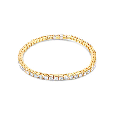 PICCHIOTTI 18CT YELLOW GOLD CLAW SET DIAMOND 