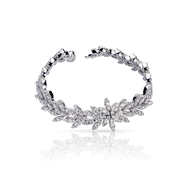 PASQUALE BRUNI 'GHIRLANDA CLASSICS' 18CT WHITE GOLD DIAMOND BRACELET (Image 1)