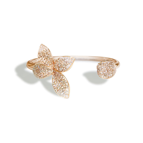 PASQUALE BRUNI 'GIARDINI SEGRETI' 18CT ROSE GOLD WHITE AND CHAMPAGNE DIAMOND BRACELET (Image 1)