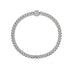 FOPE "SOLO" 18ct WHITE GOLD ROUND BRILLIANT CUT DIAMOND FLEXIT BRACELET MEDIUM SIZE (Thumbnail 3)