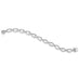 18CT WHITE GOLD DIAMOND SET OVAL LINK BRACELET (Thumbnail 2)