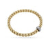 FOPE 'FLEX'IT EKA' 18CT YELLOW GOLD AND 18CT WHITE GOLD DIAMOND RONDELLE BRACELET (Thumbnail 1)