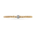 FOPE 'FLEX'IT EKA TINY' 18CT YELLOW GOLD AND 18CT WHITE GOLD PAVE DIAMOND BRACELET (Thumbnail 2)