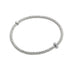 FOPE "PRIMA" 18ct WHITE GOLD PAVE SET DIAMOND RHONDEL BRACELET MEDIUM SIZE (Thumbnail 1)