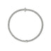 FOPE "PRIMA" 18ct WHITE GOLD PAVE SET DIAMOND RHONDEL BRACELET MEDIUM SIZE (Thumbnail 2)