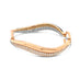 JORG HEINZ '2 PLAY' 18CT ROSE GOLD AND WHITE GOLD DIAMOND BANGLE (Thumbnail 2)