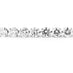 PLATINUM AND 18CT ROSE GOLD 25.45CT WHITE DIAMOND LINE BRACELET WITH ARGYLE PINK DIAMOND CLASP (Thumbnail 4)