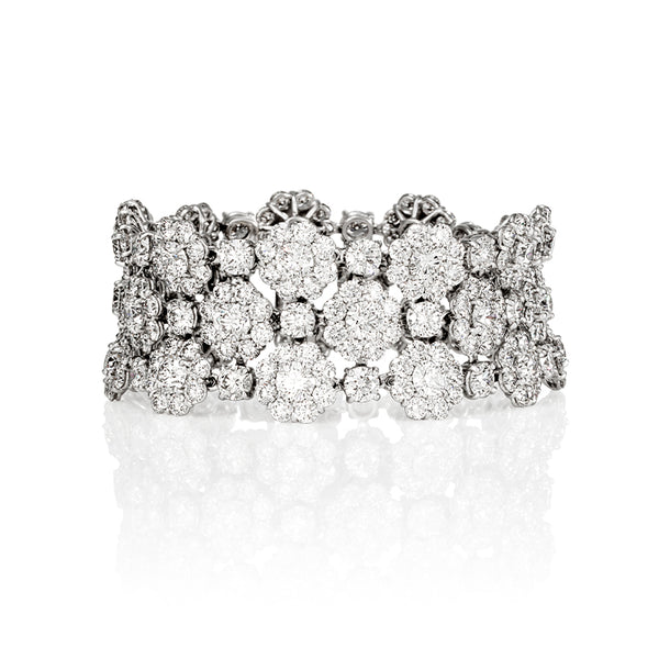 BAYCO PLATINUM DIAMOND BRACELET (Image 1)