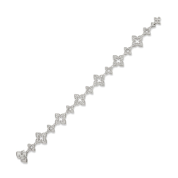 ROBERTO COIN 'VENETIAN PRINCESS' 18CT WHITE GOLD DIAMOND BRACELET (Image 2)