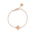 ROBERTO COIN 'PRINCESS FLOWER' 18CT ROSE GOLD BRACELET (Thumbnail 1)