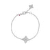 ROBERTO COIN 'PRINCESS FLOWER' 18CT WHITE GOLD BRACELET (Thumbnail 1)