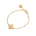 ROBERTO COIN 'PRINCESS FLOWER' 18CT YELLOW GOLD BRACELET (Thumbnail 2)