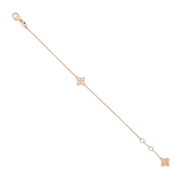 ROBERTO COIN 'PRINCESS FLOWER' 18CT YELLOW GOLD BRACELET (Image 3)