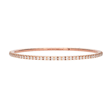 DEMEGLIO EXTENSIBLE 18CT ROSE GOLD DIAMOND BRACELET