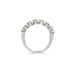 ROBERTO COIN "CENTO" 18CT WHITE GOLD ETERNITY RING 7 DIAMONDS  1.89CT E/VS1 (Thumbnail 2)