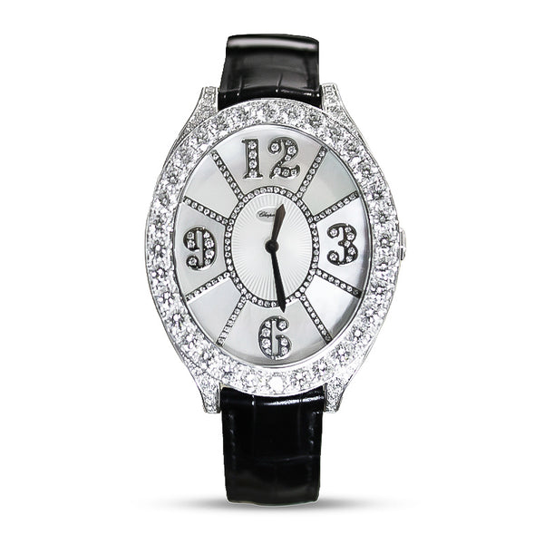 PRE-LOVED CHOPARD L'HEURE DU DIAMANT 139258-1001 (Image 1)