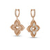 ROBERTO COIN 'VENETIAN PRINCESS' MOTHER OF PEARL AND DIAMOND EARRINGS (Thumbnail 2)