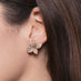 PASQUALE BRUNI 'PETIT GARDEN' 18CT ROSE GOLD WHITE AND CHAMPAGNE DIAMOND EARRINGS (Thumbnail 2)