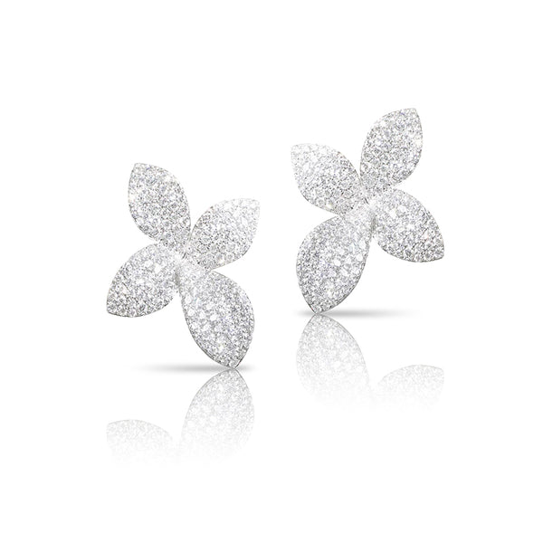 PASQUALE BRUNI 'GIARDINI SEGRETI' 18CT WHITE GOLD DIAMOND EARRINGS (Image 1)