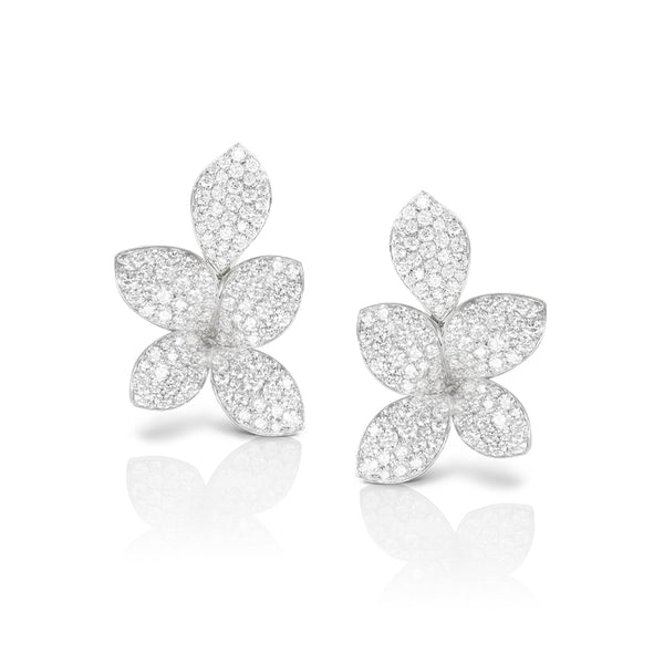 PASQUALE BRUNI GIARDINI SEGRETI 18CT WHITE GOLD DIAMOND EARRINGS (Image 1)