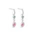 18CT WHITE GOLD AND 18CT ROSE GOLD ARGYLE PINK DIAMOND AND WHITE DIAMOND EARRINGS (Thumbnail 2)