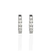 18CT WHITE GOLD DIAMOND HOOP EARRINGS (Thumbnail 1)