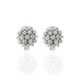 "CENTO" 18CT WHITE DIAMOND GOLD CLUSTER STUD EARRINGS (Thumbnail 1)
